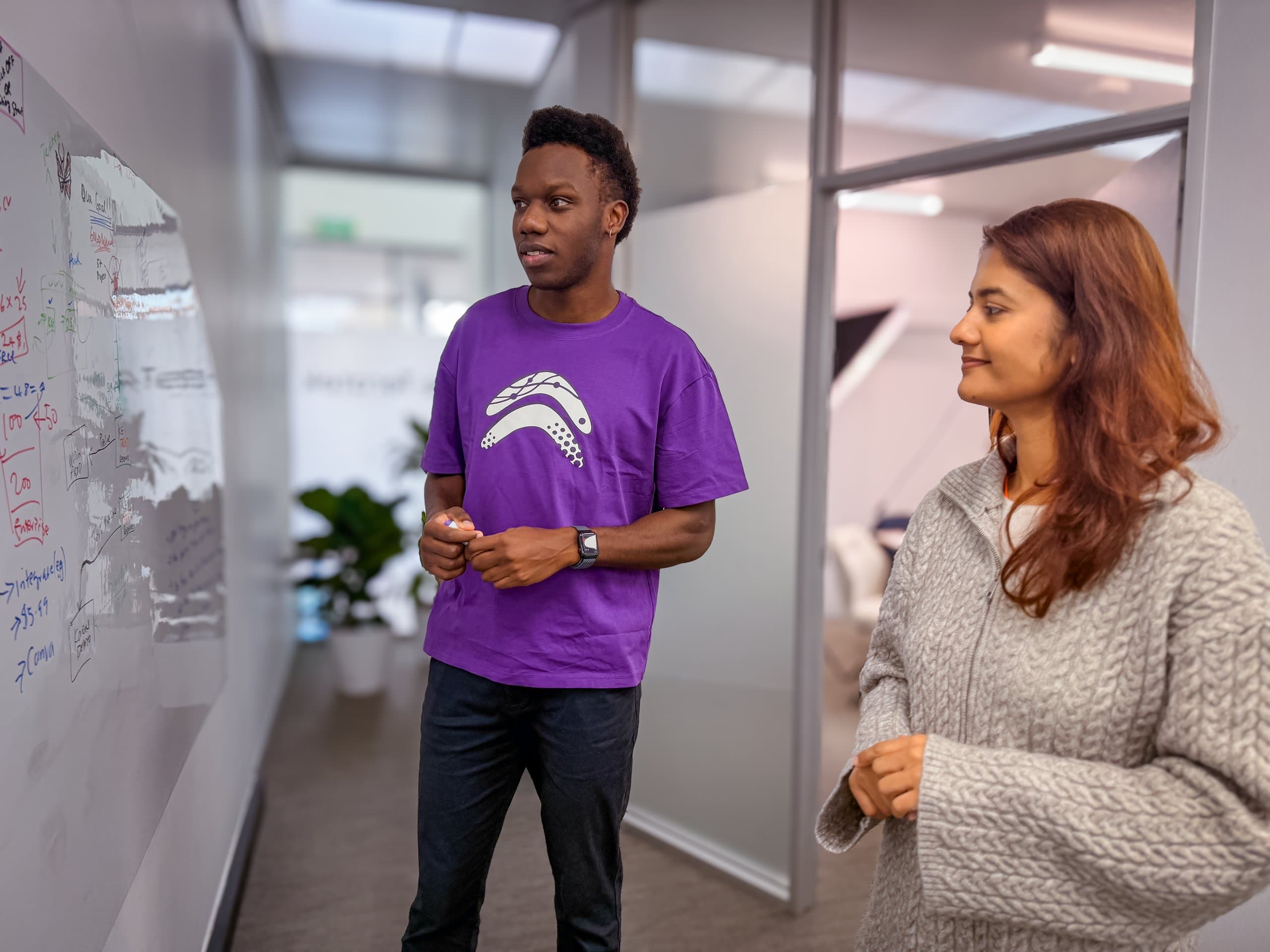 Teratek colleagues working together